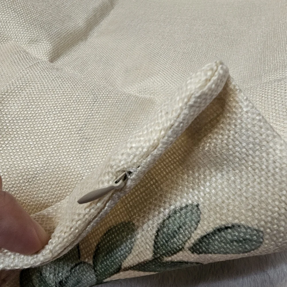 Bunny Rabbit Spring Canvas Pillow Cover
